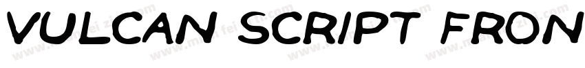 Vulcan Script front字体转换